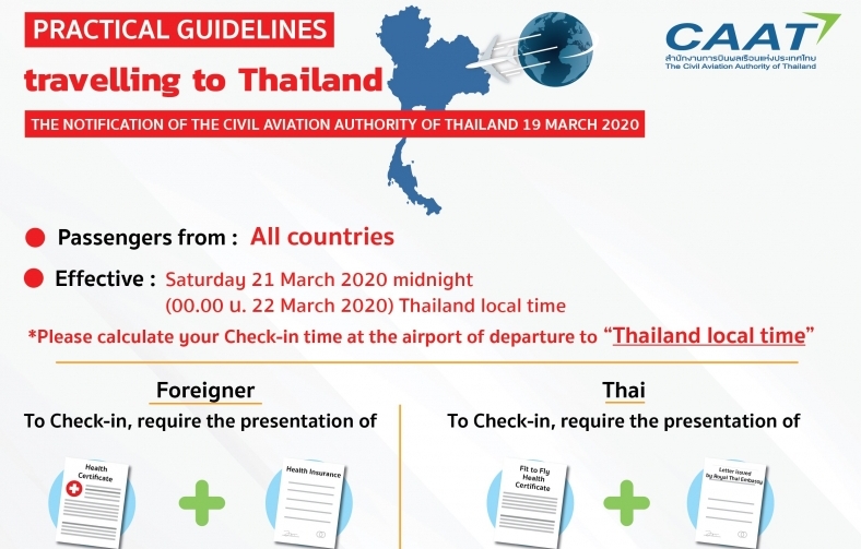 cdc travel recommendations thailand